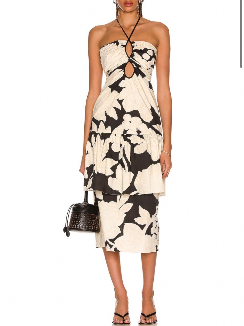 Johanna Ortiz Love in spanglish Midi dress sz 8